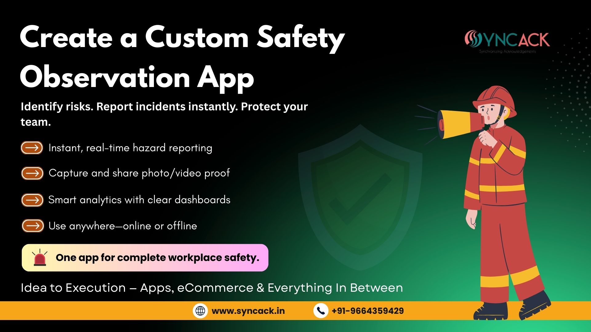 How Mobile Apps are Transforming Industrial Safety – Powered by Syncack Udaipur